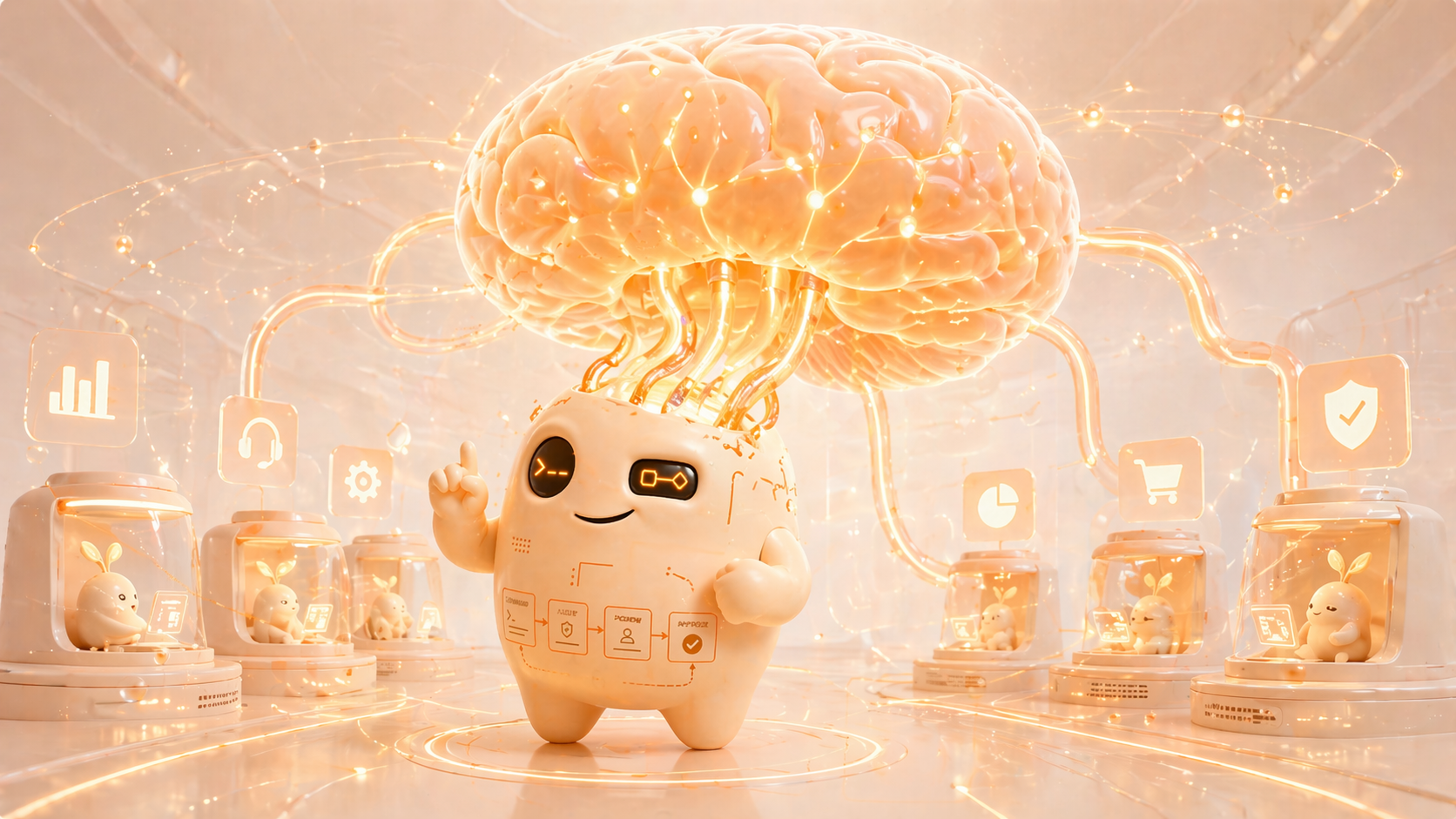 Provider-neutral control plane coordinating governed AI team cores